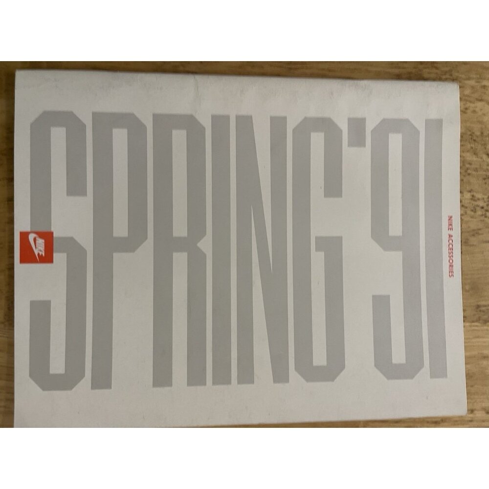 Vintage NIKE Catalog 1991 Spring Accessories Hats Bags Socks Jordan